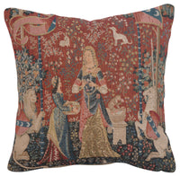 The Smell I Small French Tapestry Cushion