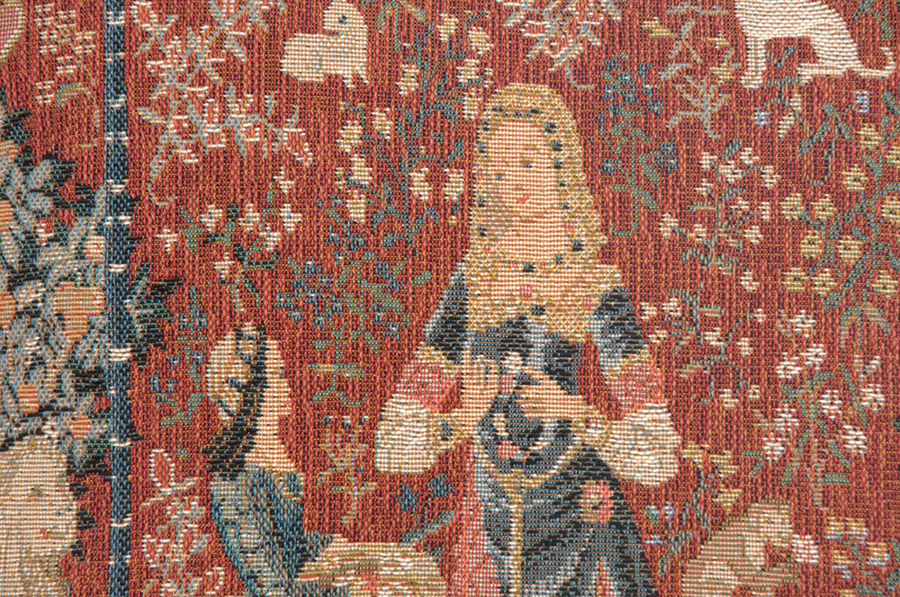 The Smell I Small French Tapestry Cushion