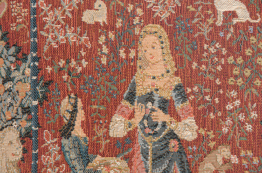 The Smell I Small French Tapestry Cushion
