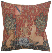 The Sight I Small French Tapestry Cushion