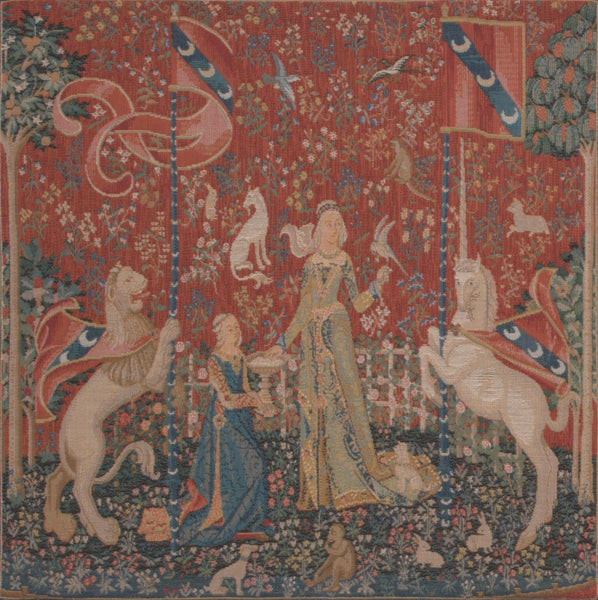 The Taste I Small French Tapestry Cushion