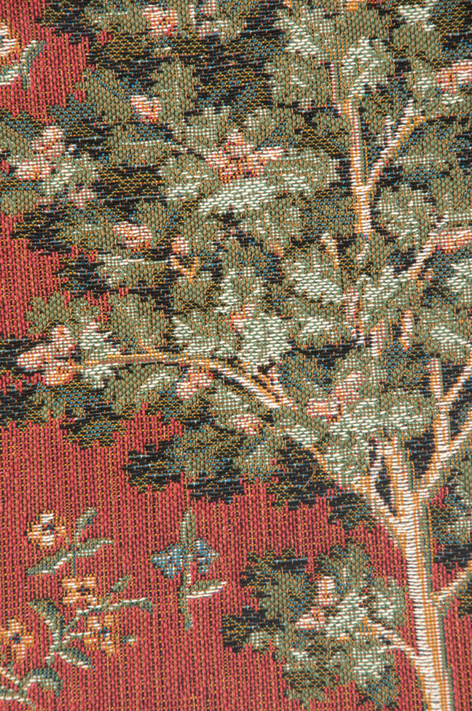 Medieval Oak French Tapestry Cushion