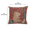 The Medieval Lion French Tapestry Cushion