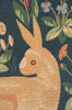 Rabbit in Blue II French Tapestry Cushion