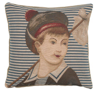 Ship's Boy French Tapestry Cushion
