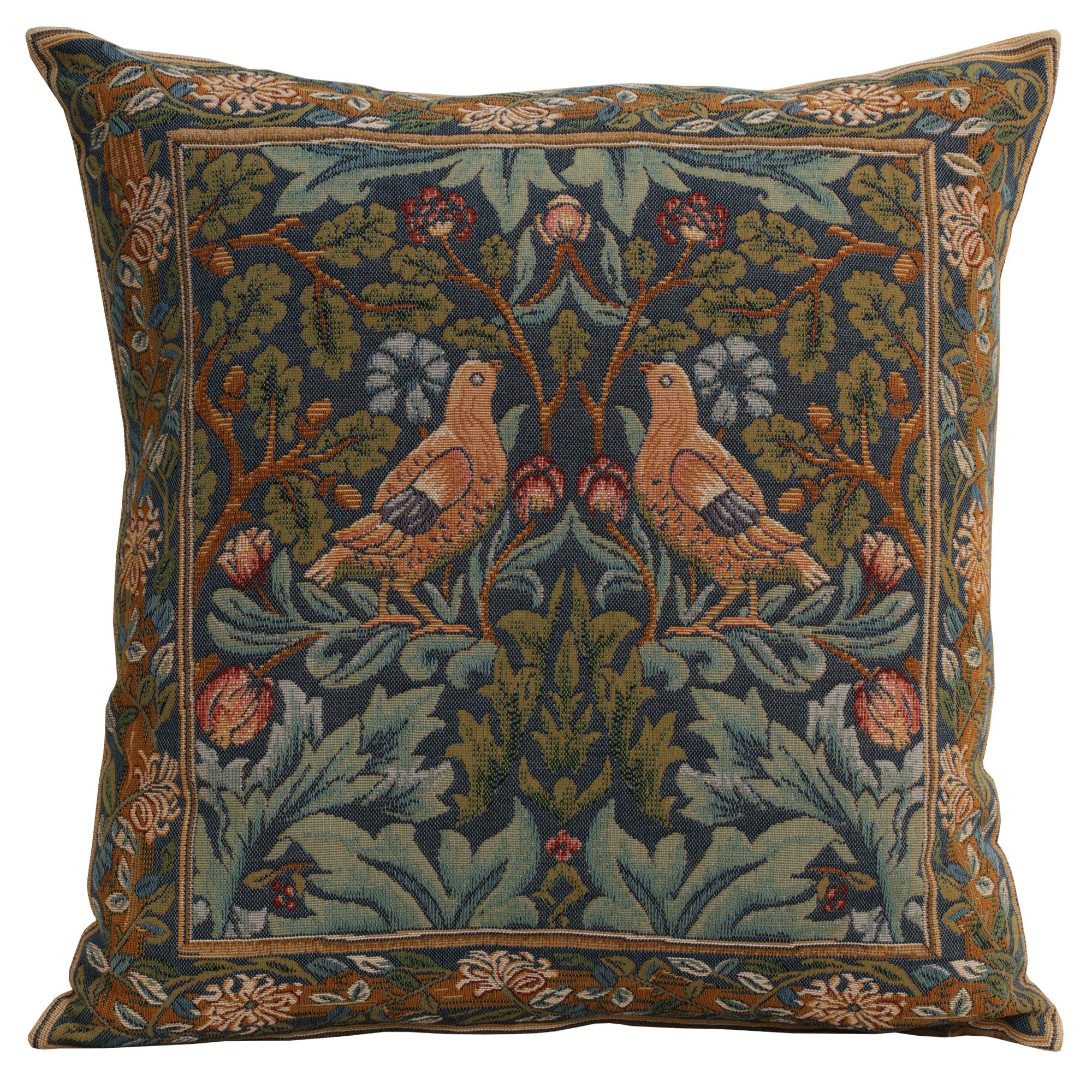 Brother Bird I French Tapestry Cushion