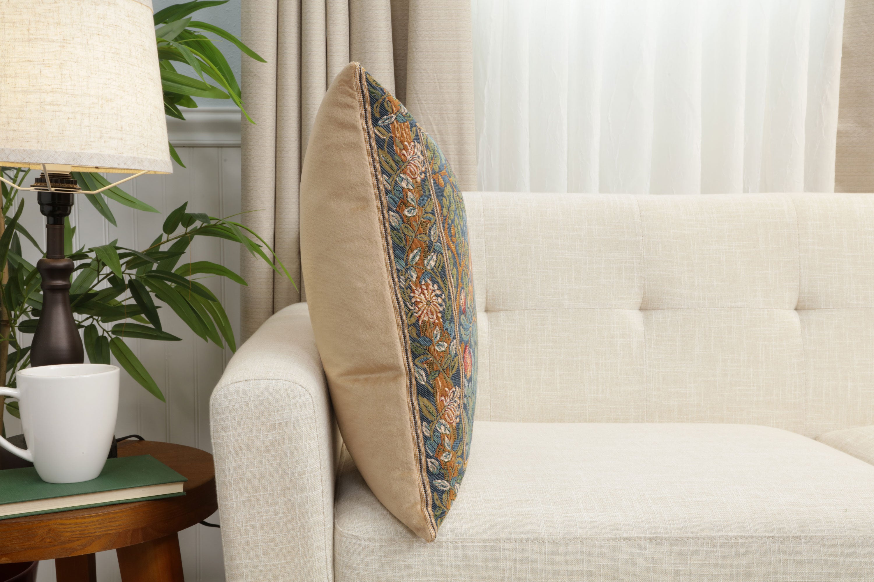 Brother Bird I French Tapestry Cushion