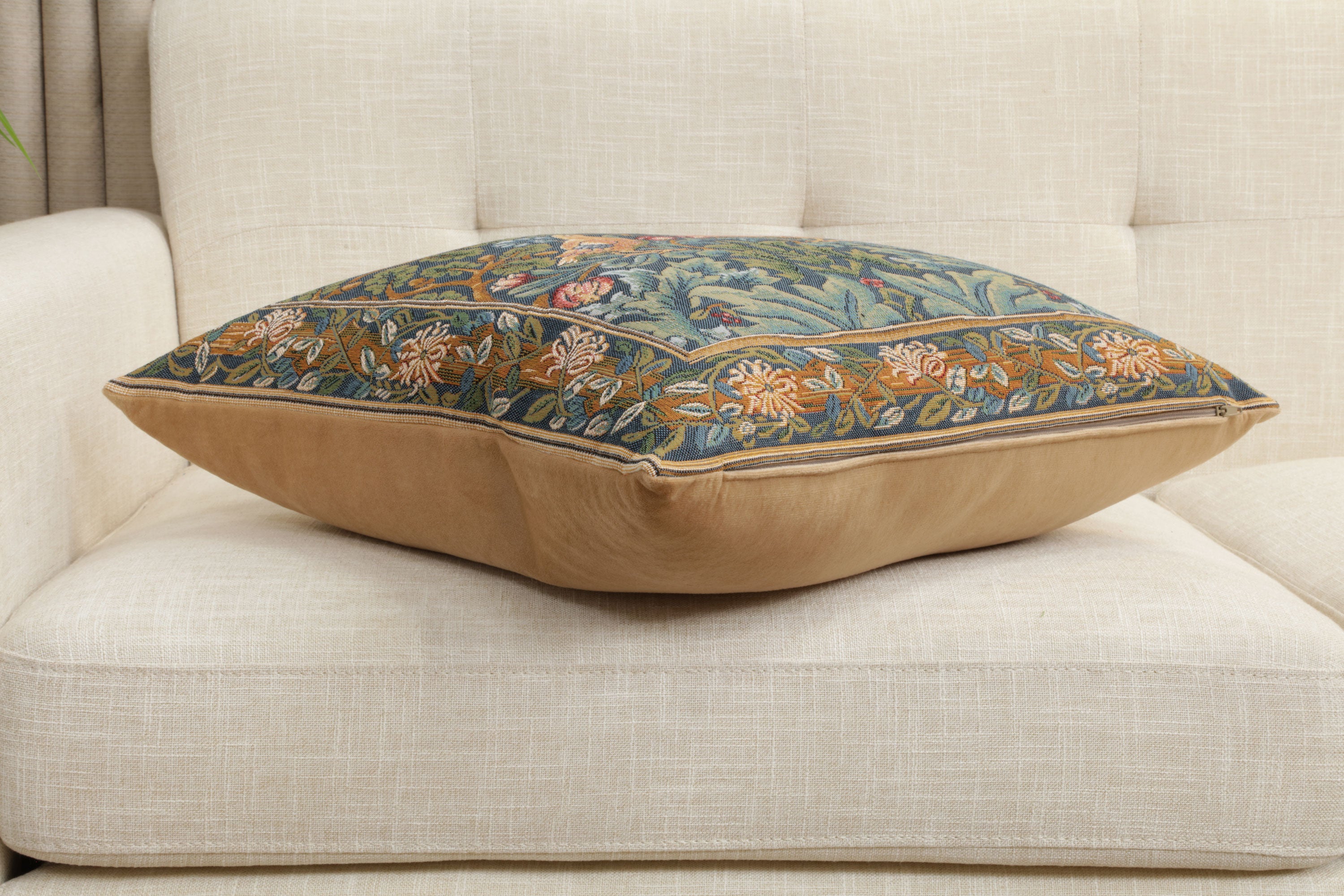 Brother Bird I French Tapestry Cushion