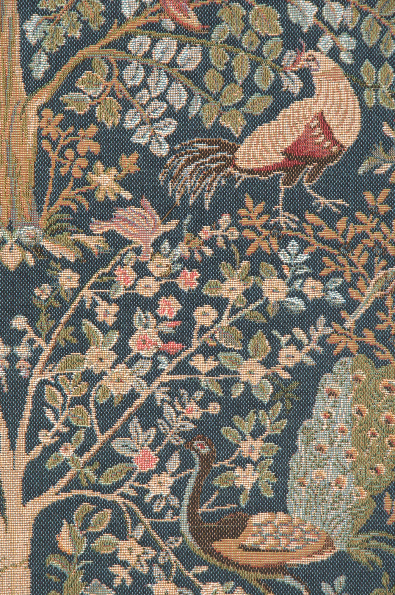 Tree In Blue French Tapestry Cushion
