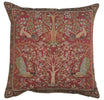 Tree In Red 1 French Tapestry Cushion
