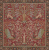 Tree In Red 1 French Tapestry Cushion