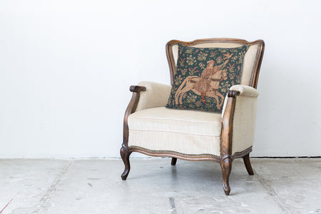 The Rider 1 French Tapestry Cushion