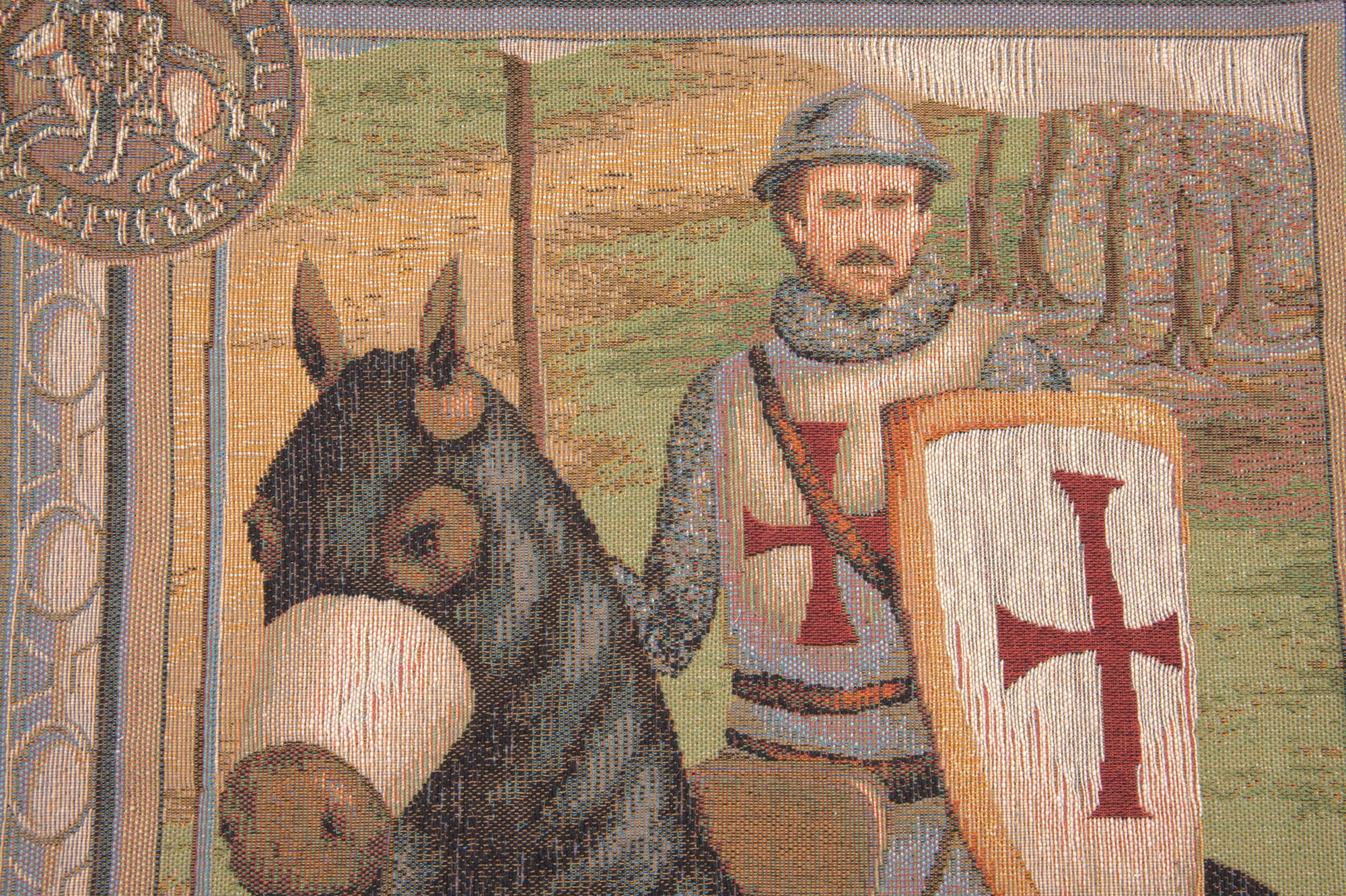 The Rider 2 French Tapestry Cushion