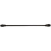 Fancy Feather Antique Black Small Tapestry Rod