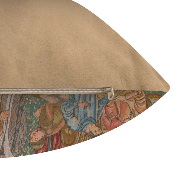 Wine Making II French Tapestry Cushion