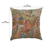 Wine Making II French Tapestry Cushion