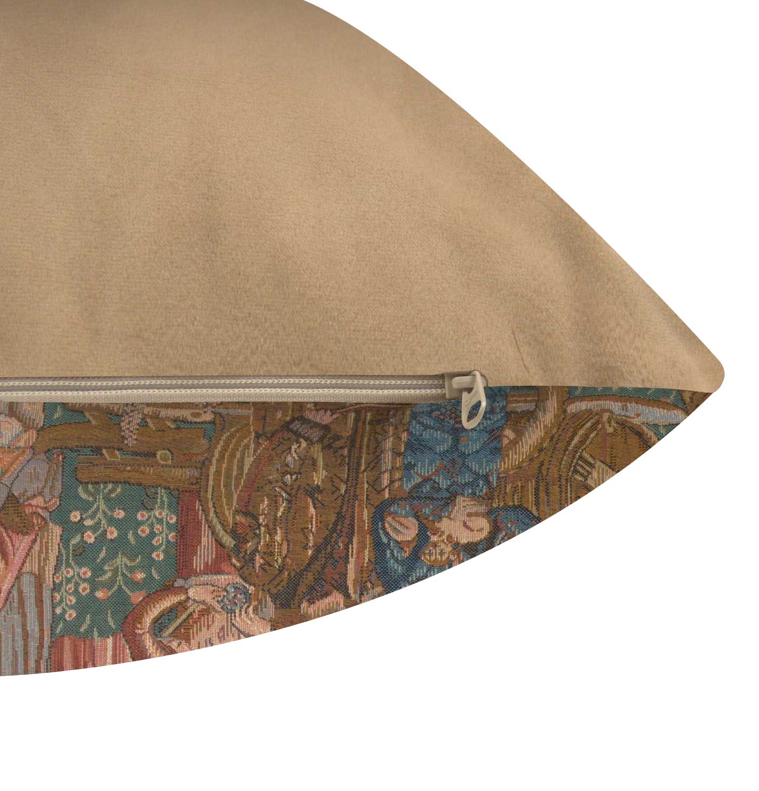 Wine Making III French Tapestry Cushion
