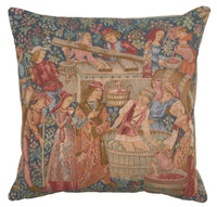 The Wine Press French Tapestry Cushion