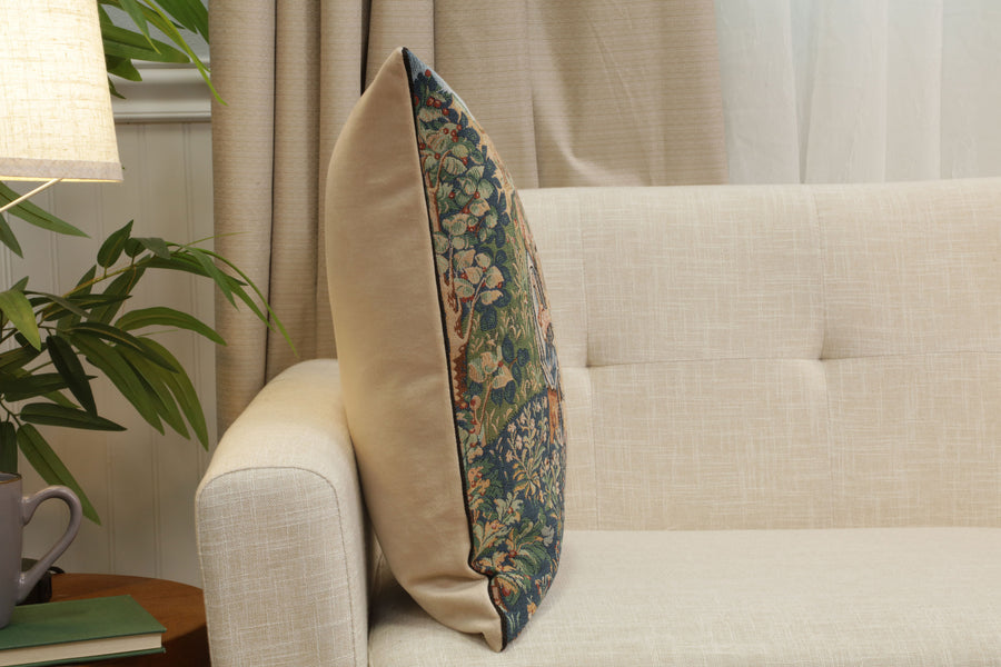 The Feast I French Tapestry Cushion