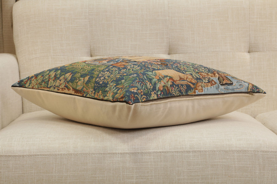 The Feast I French Tapestry Cushion