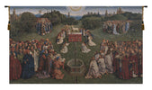 Adoration of the Mystic Lamb European Tapestry