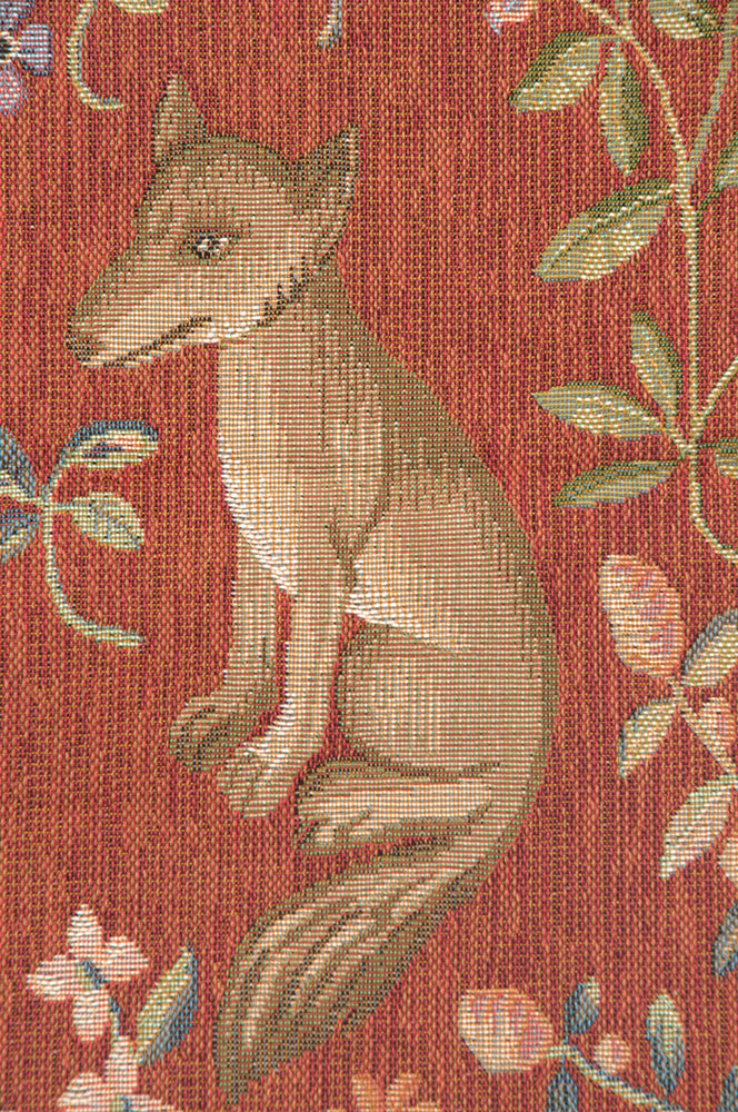 Medieval Fox French Tapestry Cushion