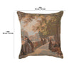 Bank of the River Seine II French Tapestry Cushion