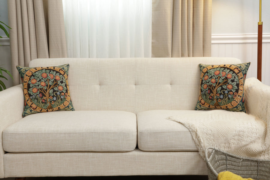 W. Morris Orange Tree French Tapestry Cushion