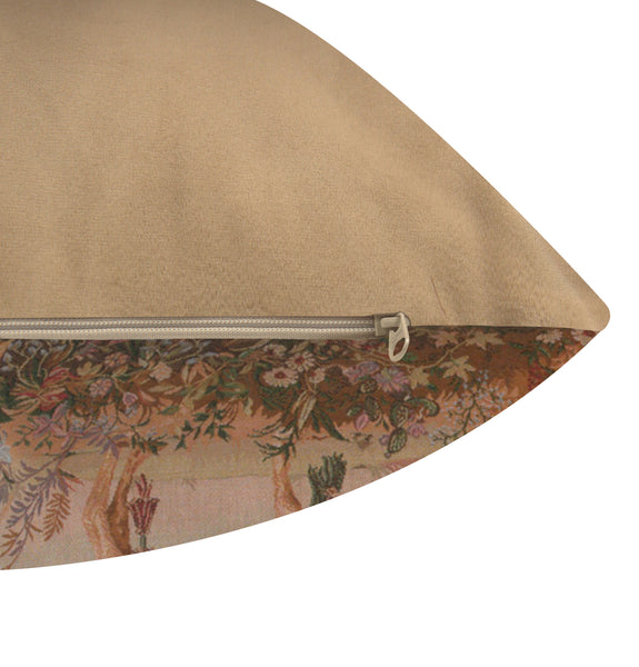Camel French Tapestry Cushion