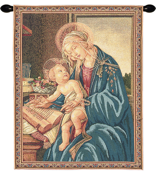 Madonna Del Libro I European Tapestry