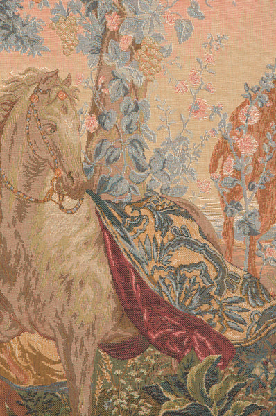 Cheval Drape I French Tapestry Cushion
