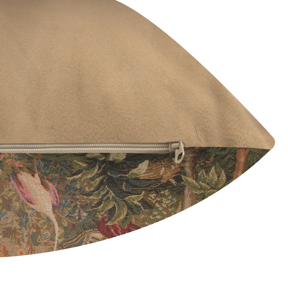 Cheval Drape I French Tapestry Cushion