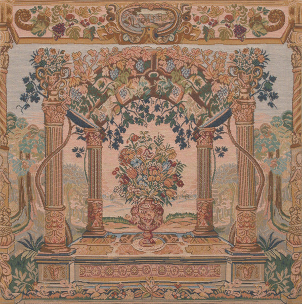 Terrasse with Columns French Tapestry Cushion
