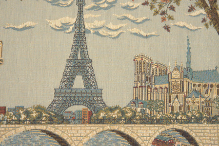 Paris, Arc and Notre Dame European Tapestry