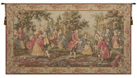 Society in the Park Right European Tapestry by Francois Boucher