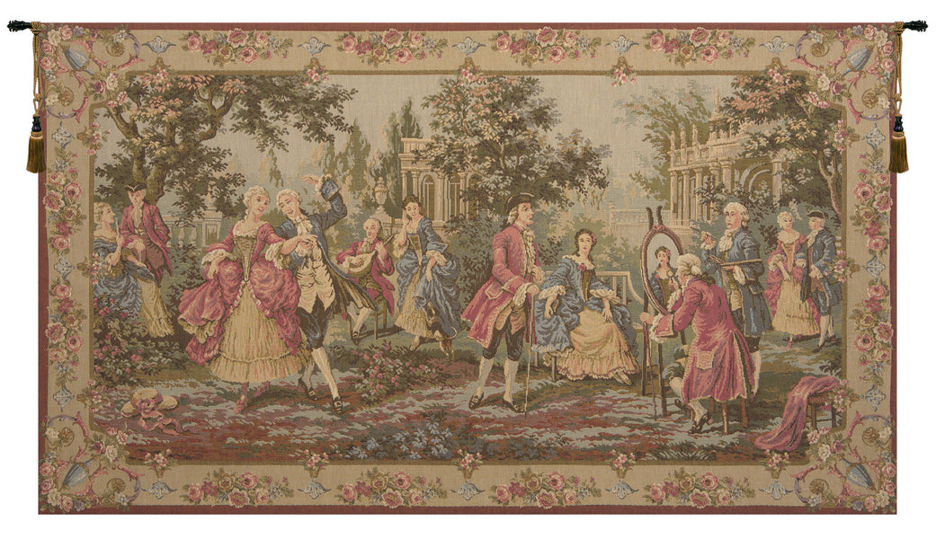 Society in the Park Right European Tapestry