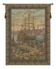 The Galleon I Italian Tapestry Wall Hanging