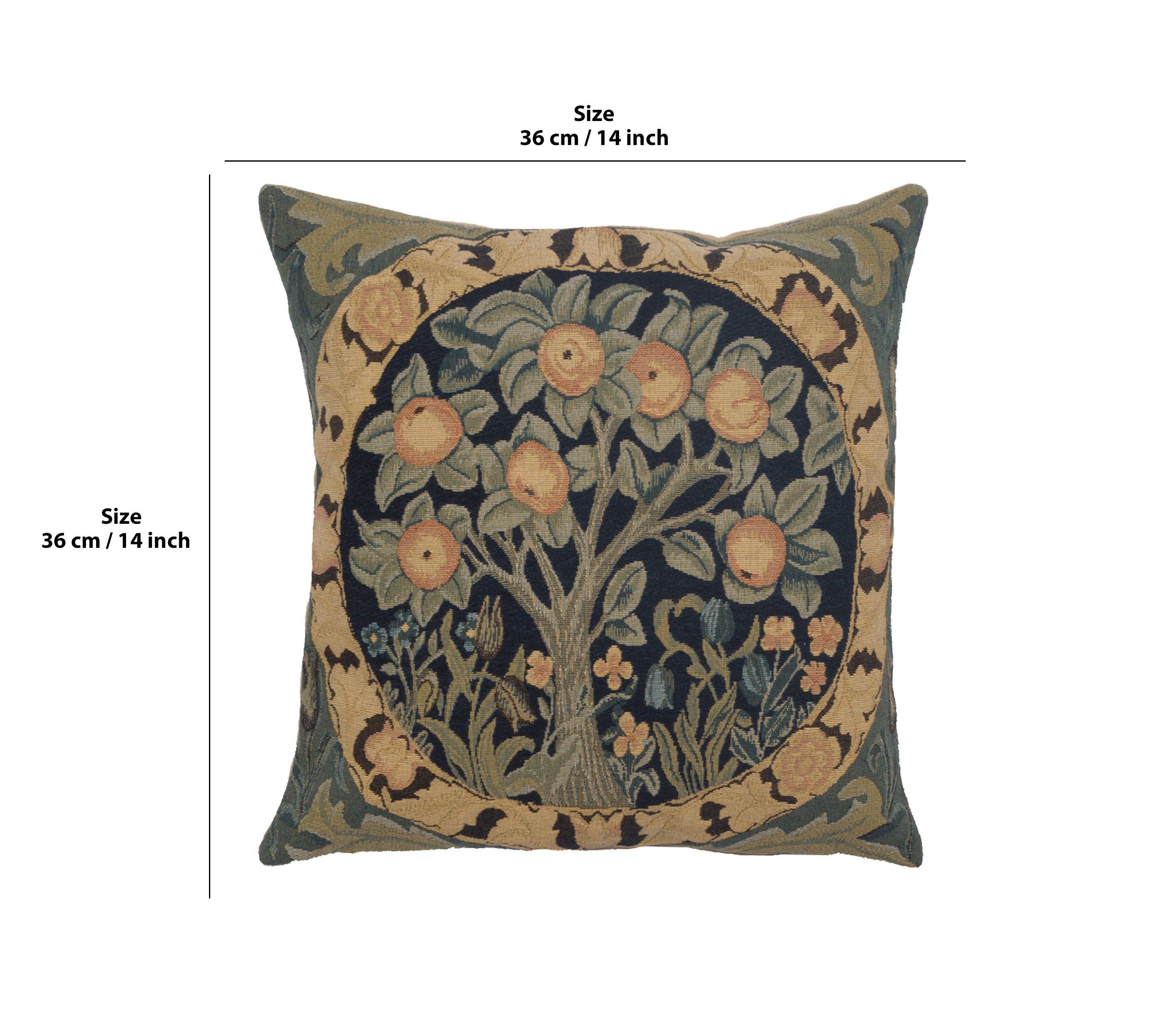 Orange Tree IIII European Cushion Cover