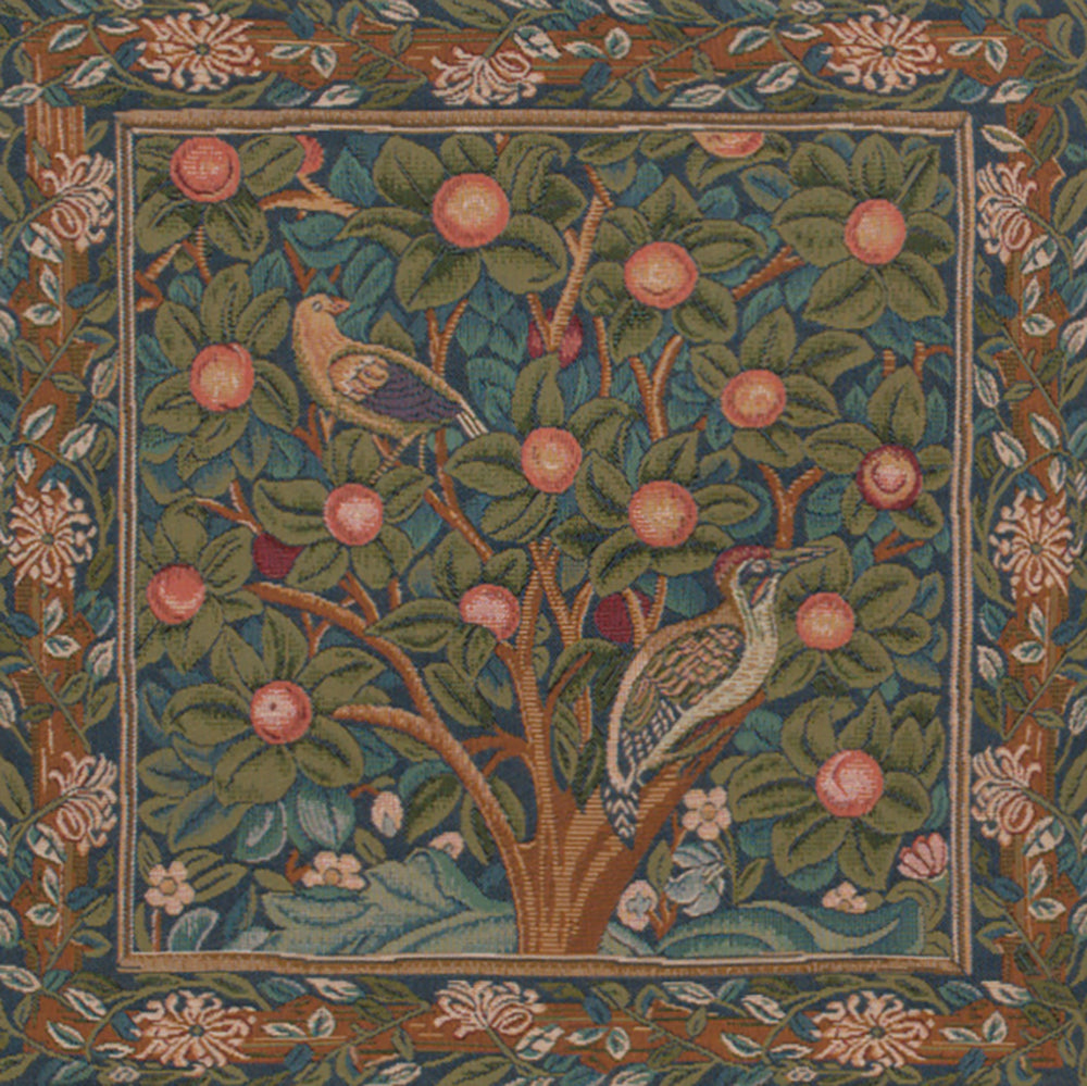 Woodpecker French Tapestry Cushion