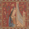 L'ouie the Hearing French Tapestry Cushion
