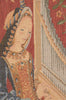 L'ouie the Hearing French Tapestry Cushion