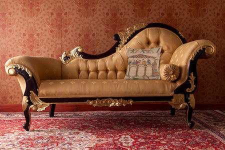 Bayeux Le Repas French Tapestry Cushion