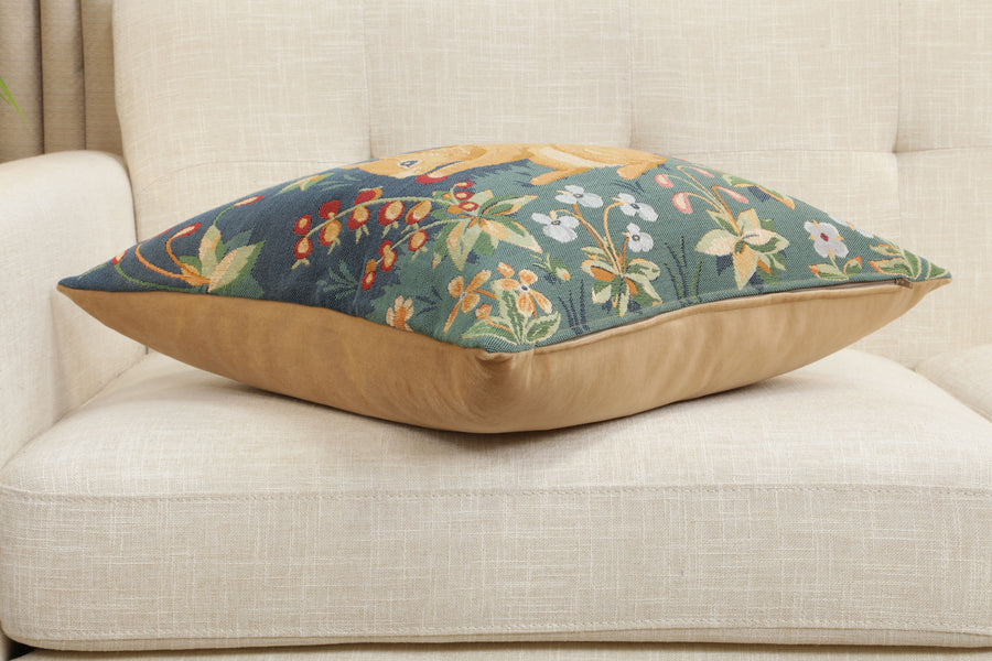 Tree Squirrel French Tapestry Cushion