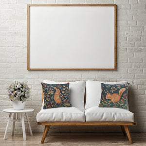 Tree Squirrel French Tapestry Cushion