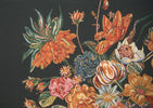 Flora Cotta Black Belgian Tapestry