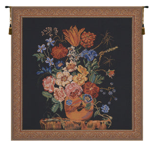 Verendael Terra Cotta Black Belgian Tapestry
