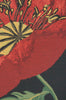 Poppy Red Belgian Tapestry