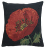 Poppy Red I Belgian Cushion Cover
