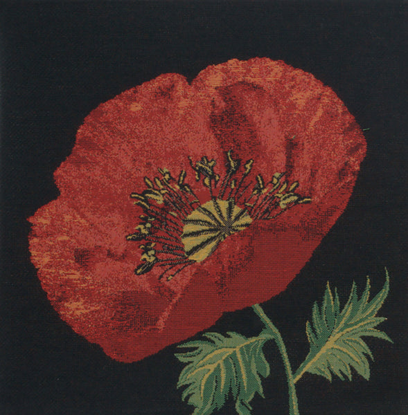 Poppy Red I Belgian Cushion Cover