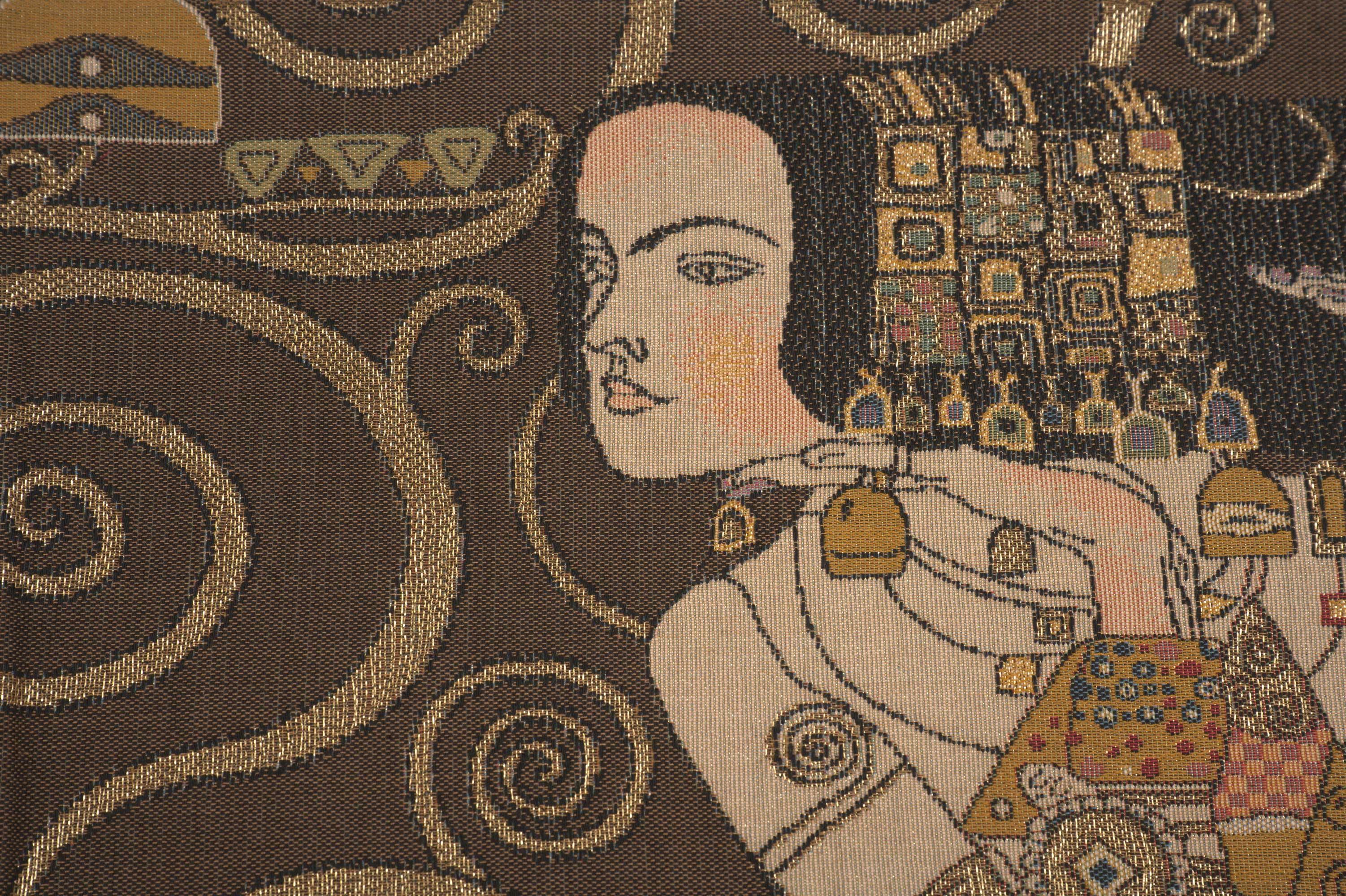Klimt Nuit - L'Attente French Tapestry Cushion